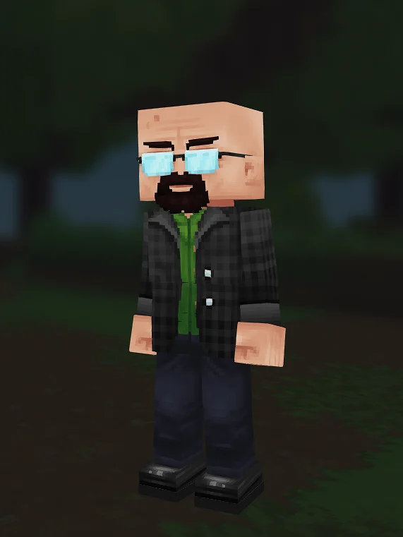 Heisenberg (Walter White) - Hytale character preset preview