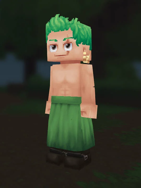 Roronoa Zoro Hytale preset preview