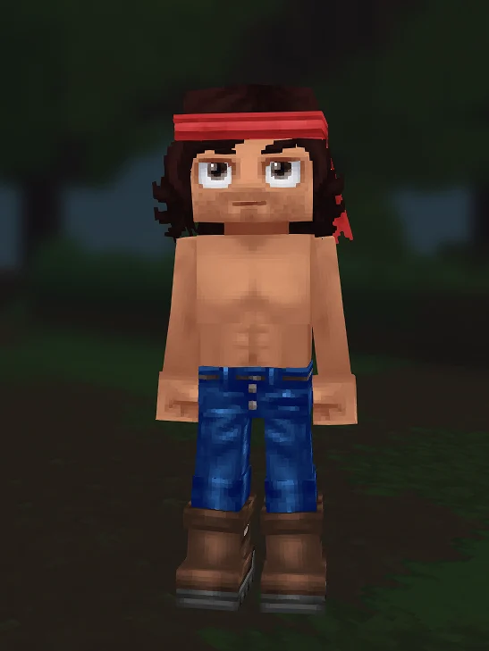 Jhon Rambo Hytale character recipe preview