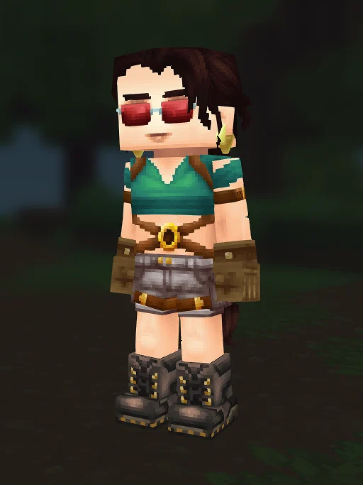 Lara Croft Hytale avatar full preview