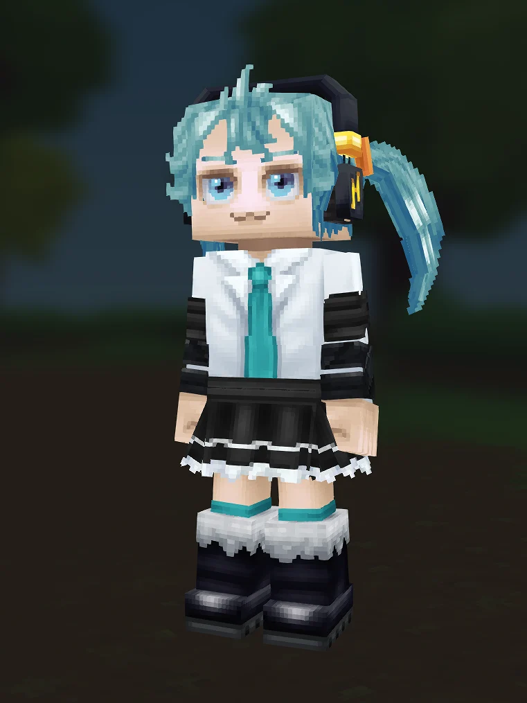 Hatsune Miku Hytale preset preview