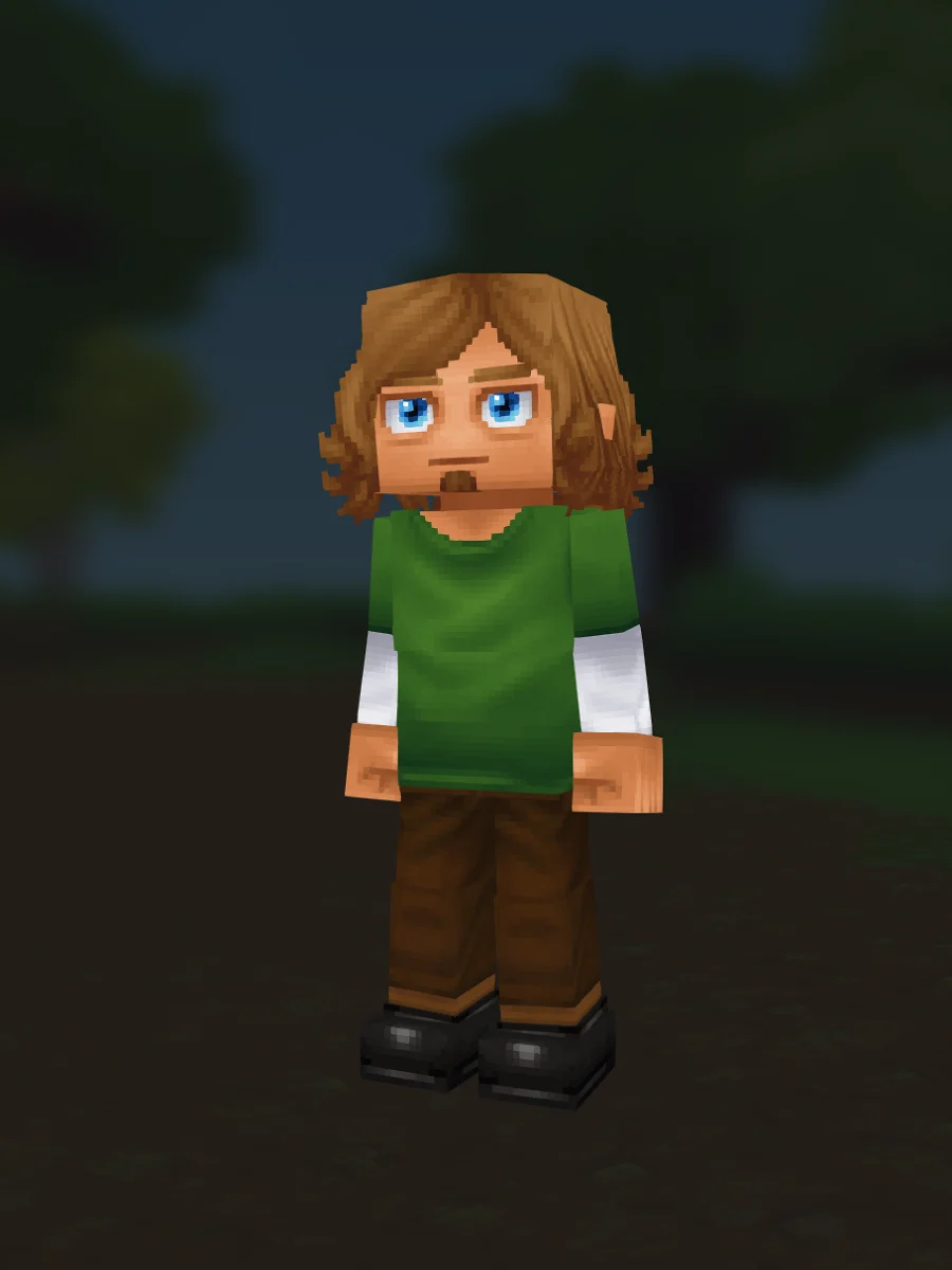 Shaggy Hytale preset preview